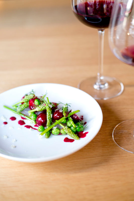 Prêt Chef / Maquereaux, asperges et cerises