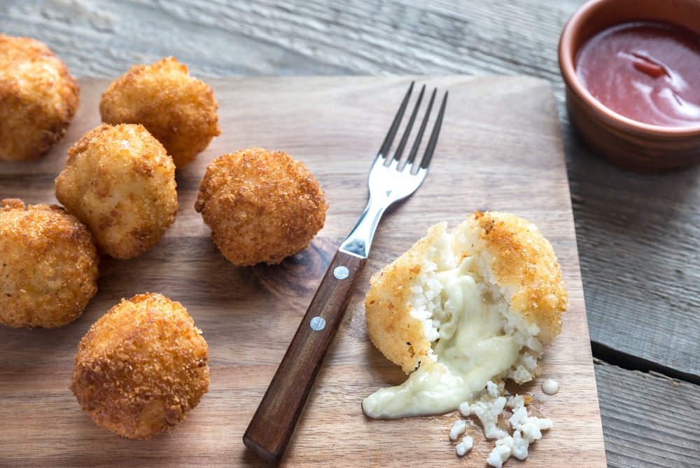 Arancini, les coeurs coulants à l'italienne