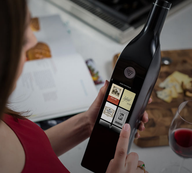 Kuvée lance la première bouteille de vin connectée