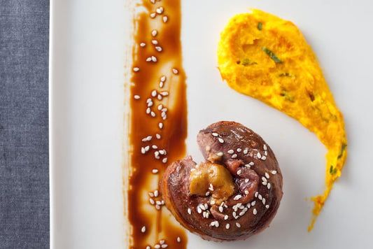 À table / Tournedos de canard au foie gras par L'atelier des Chefs