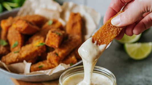 La recette des panés de butternut à la sauce Petit Ballon !