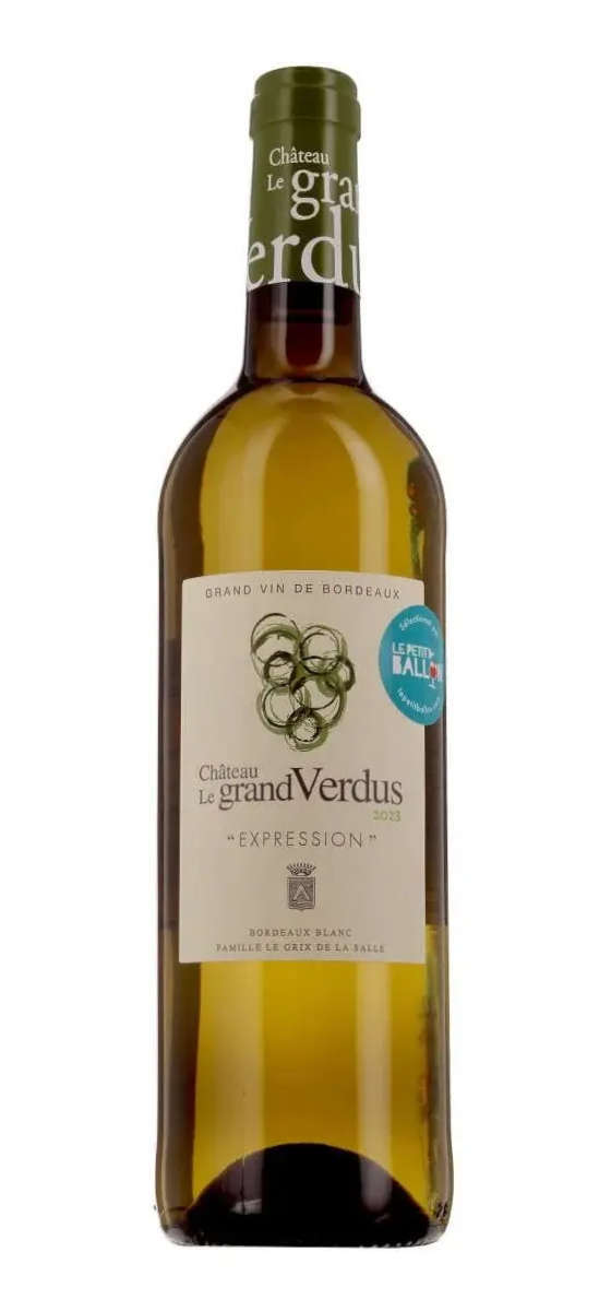 Château Le Grand Verdus - Expression  - AOP Bordeaux - Blanc - 2023