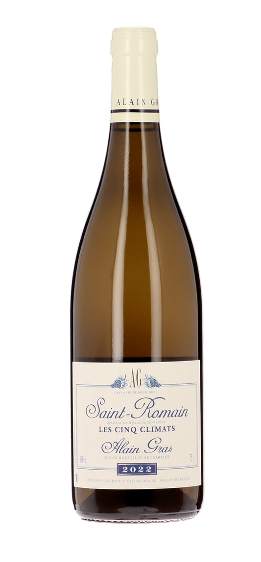 Alain Gras - Saint Romain Blanc Les cinq Climats - AOP Saint-Romain - Blanc - 2022