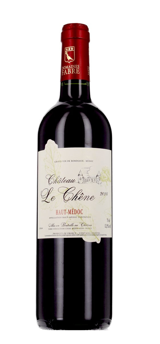 Domaines Fabre - Château Le Chêne  - AOP Haut-Médoc - Rouge - 2018