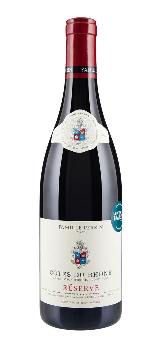 Famille Perrin - Côtes du Rhône Réserve Rouge 2017