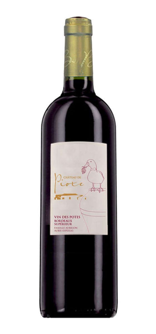 Château de Piote - Vin des Potes - AOP Bordeaux Supérieur - Rouge - 2019