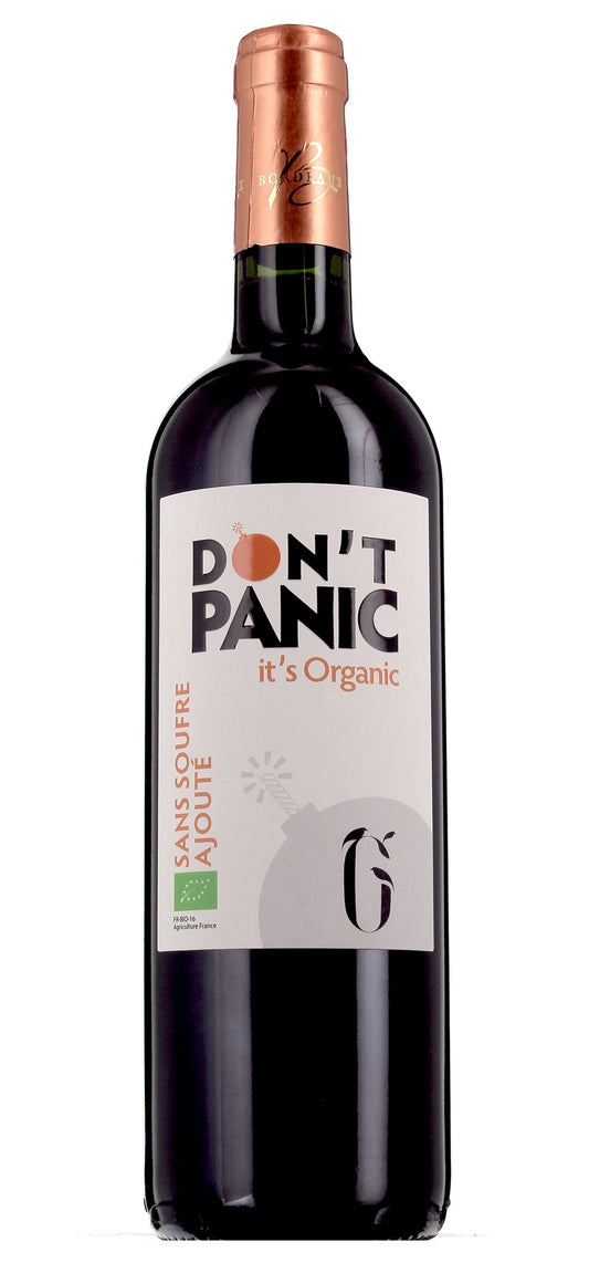 Don't Panic it's Organic - Merlot sans soufre ajouté