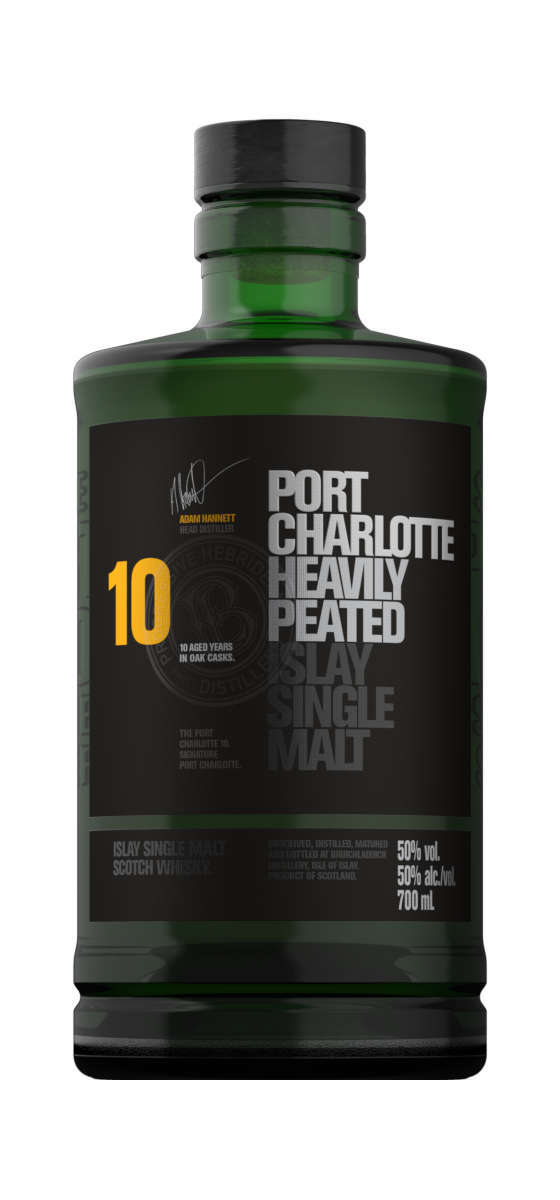 Port Charlotte - Single Malt 10 ans - Diverses couleurs