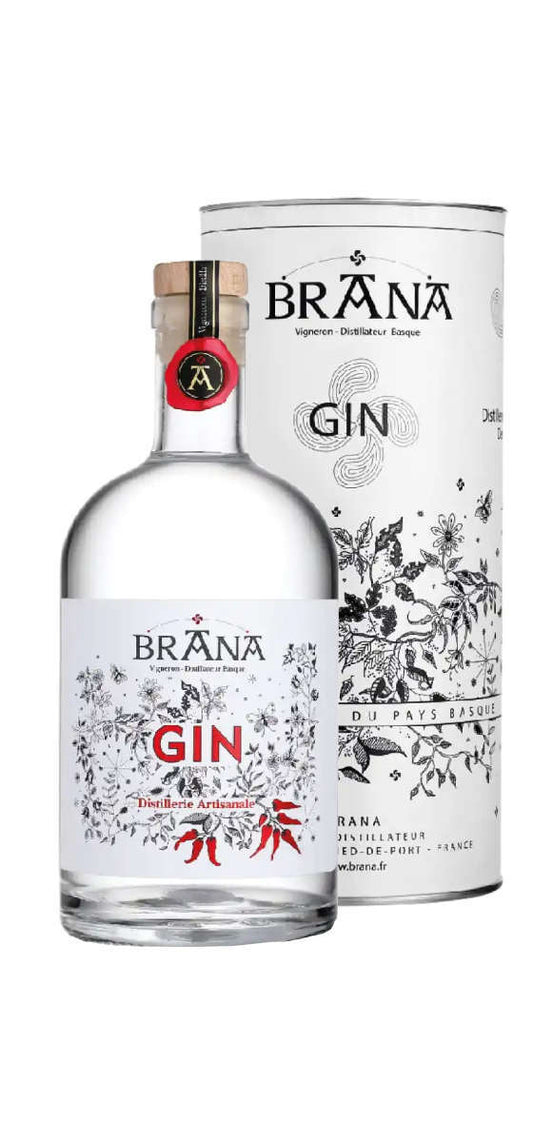 Domaine Brana - Gin au piment d'Espelette & étui