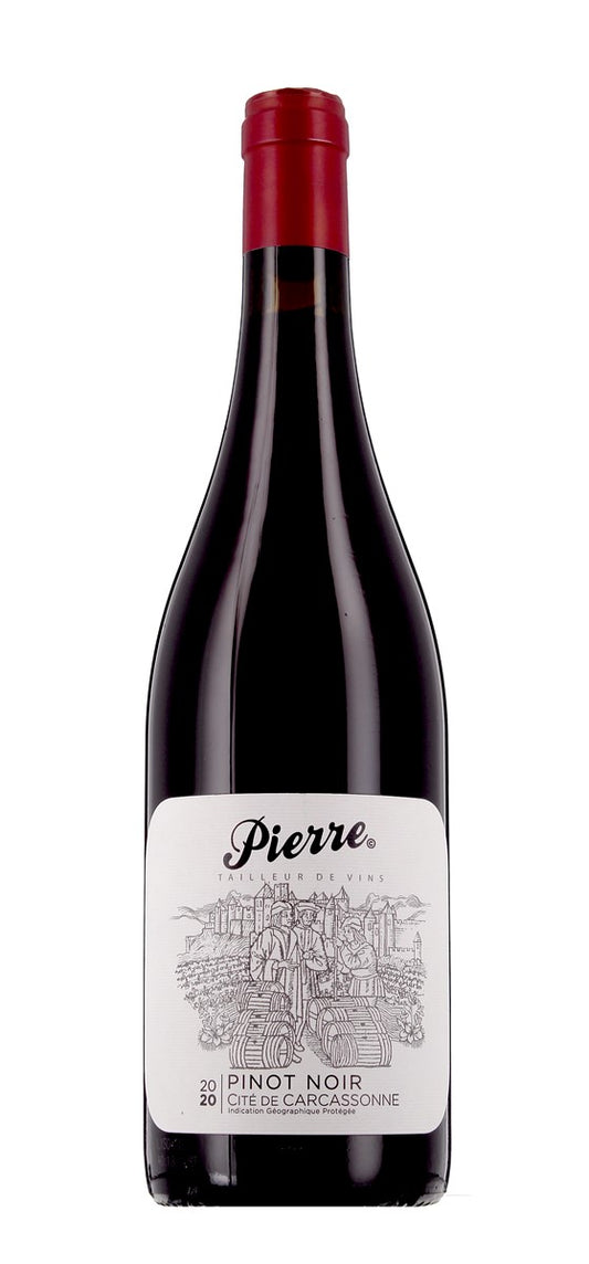 Pierre Tailleur de Vin - Pinot Noir - IGP Cité de Carcassonne - Rouge - 2022