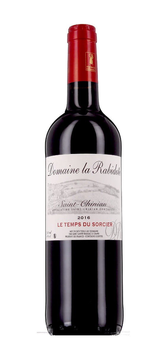 Domaine La Rabidote - Le Temps du Sorcier - Vin de France - Rouge - 2016