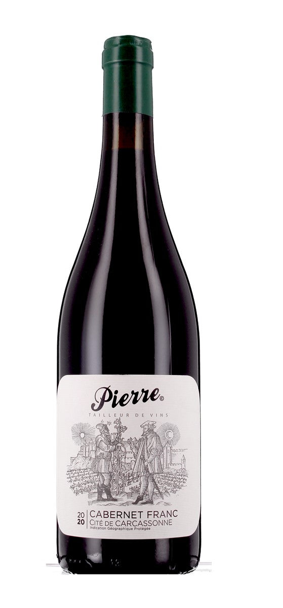 Pierre Tailleur de Vin - Cabernet Franc  - IGP Cité de Carcassonne - Rouge - 2020