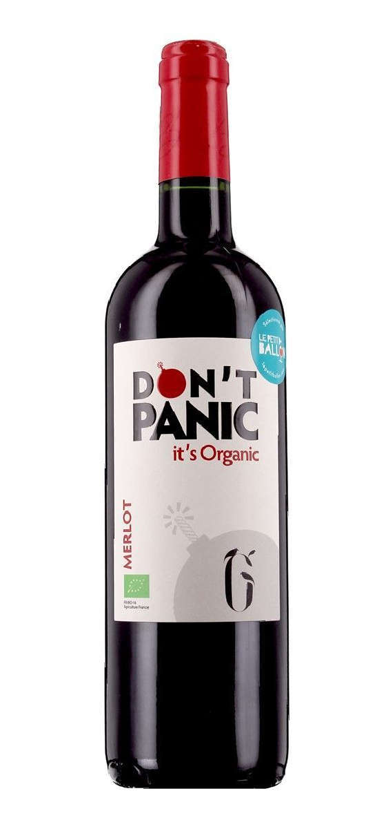 Don't Panic it's Organic - Merlot 2019