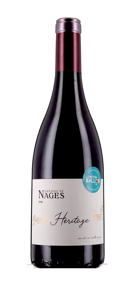 Château de Nages - Héritage  - AOP Costières de Nîmes - Rouge - 2019