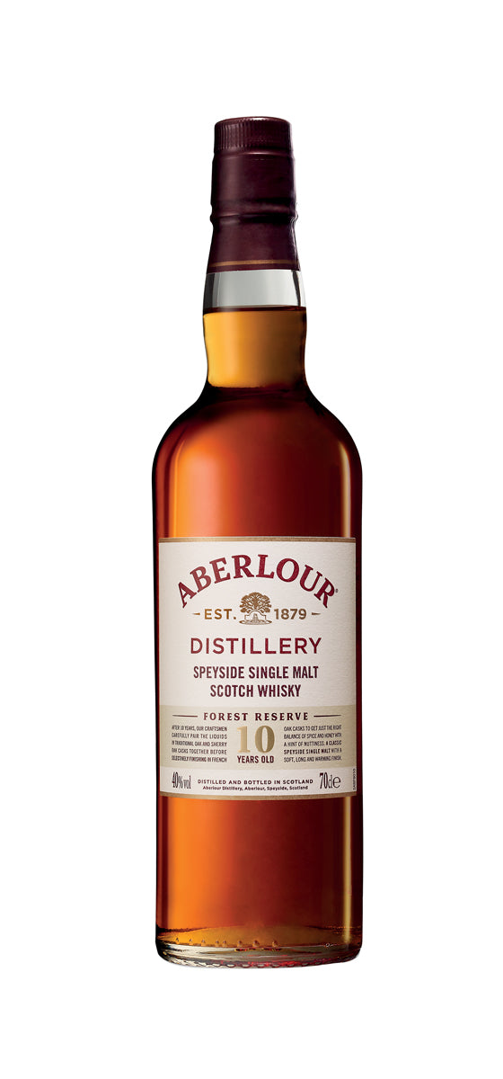 Aberlour - Forest Reserve 10 ans - Diverses couleurs