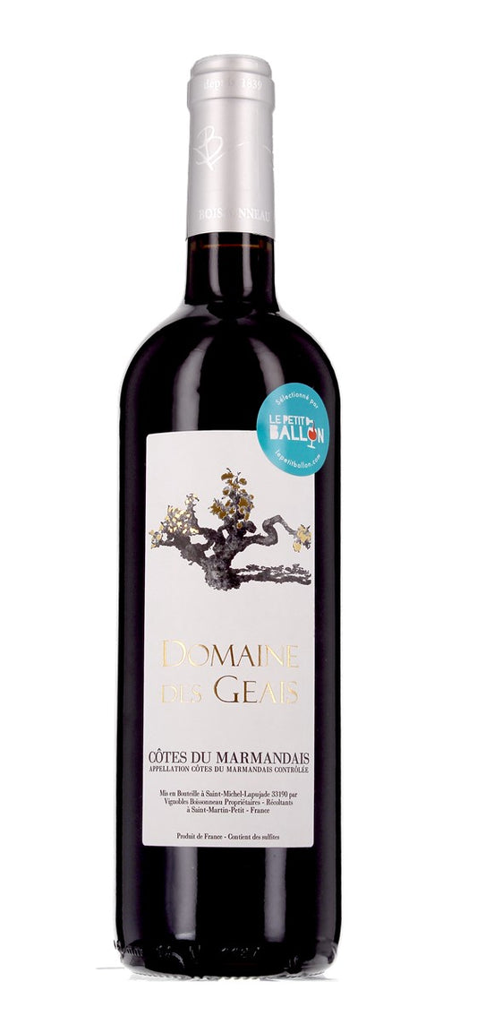 Domaine des Geais - Côtes du Marmandais  - AOP Côtes du Marmandais  - Rouge - 2018