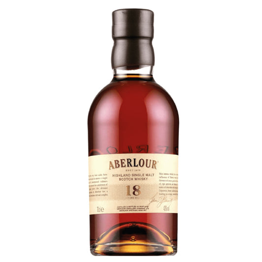 Aberlour - Double Sherry Cask Finish 18 ans - Diverses couleurs