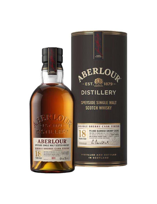 Aberlour - Double Sherry Cask Finish 18 ans & étui