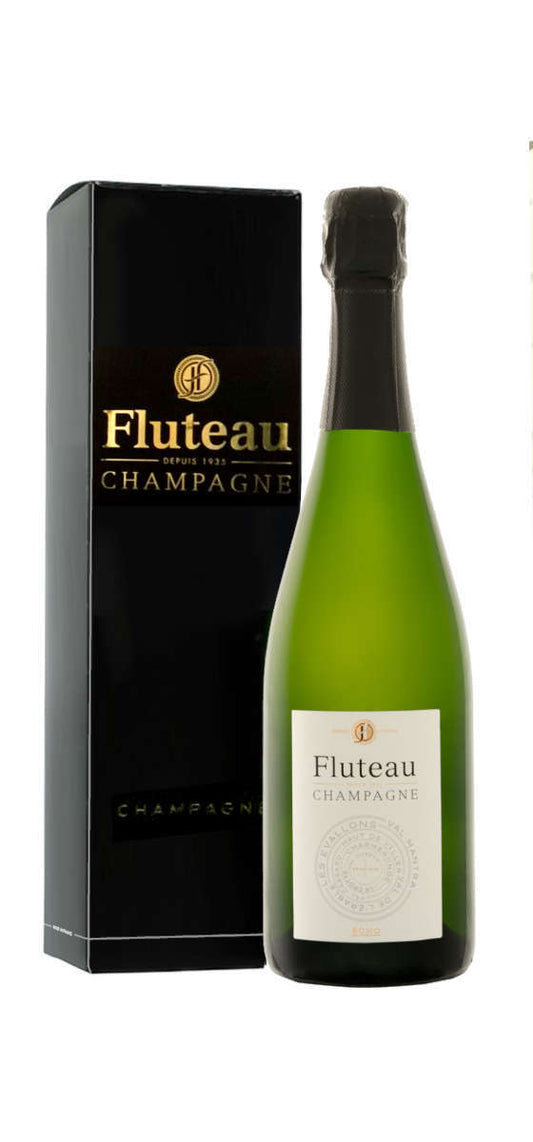 Champagne Fluteau - Echo & Etui - AOP Champagne - Blanc