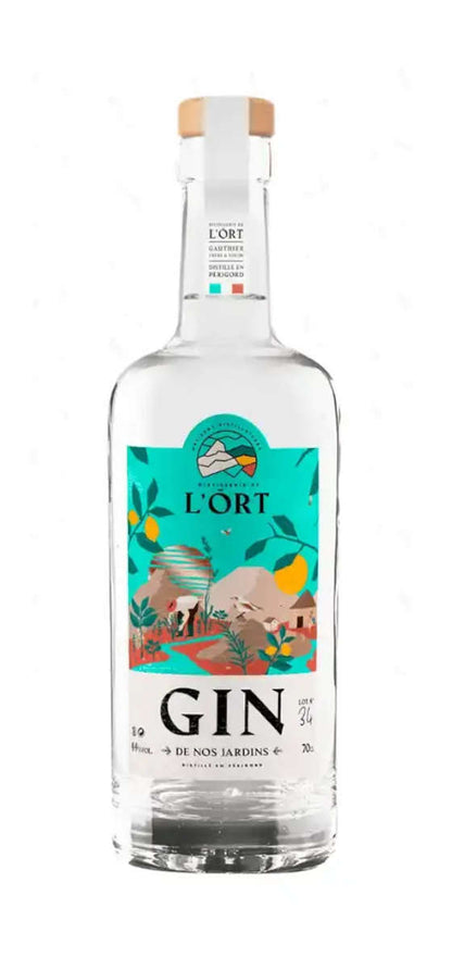 Distillerie de l'Ort - Gin de nos jardins - Diverses couleurs