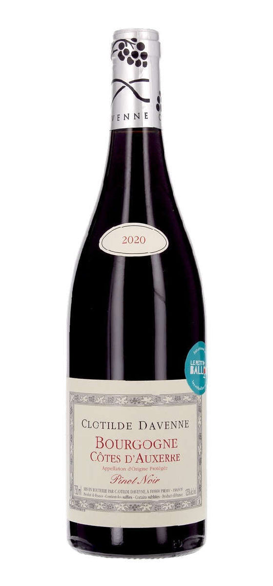 Clothilde Davenne - Côtes d'Auxerre 2020 - AOP Bourgogne Côtes d'Auxerre - Rouge - 2020