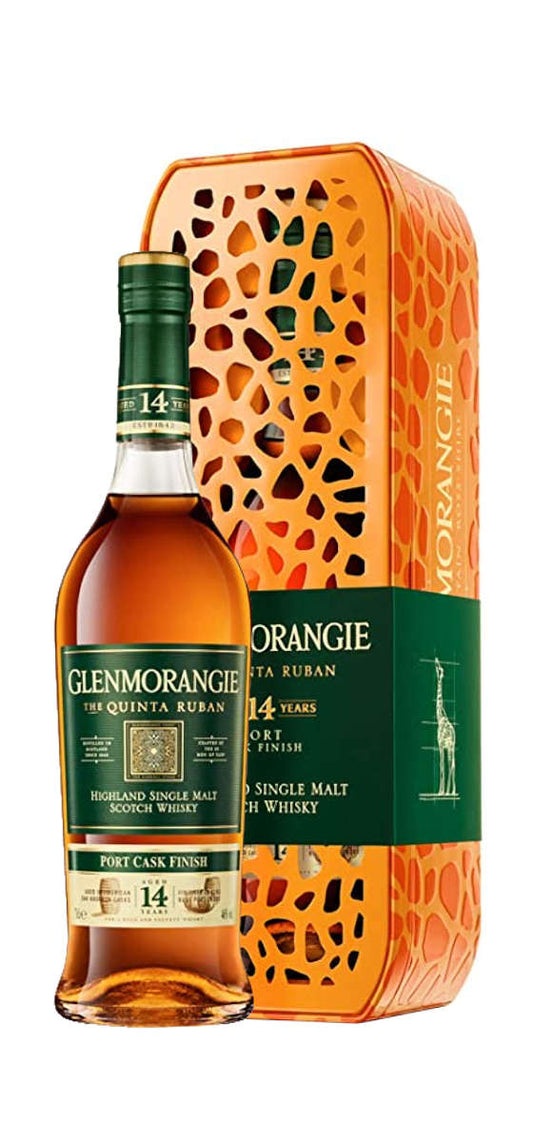 Glenmorangie - Quinta Ruban 14 ans & étui - Diverses couleurs