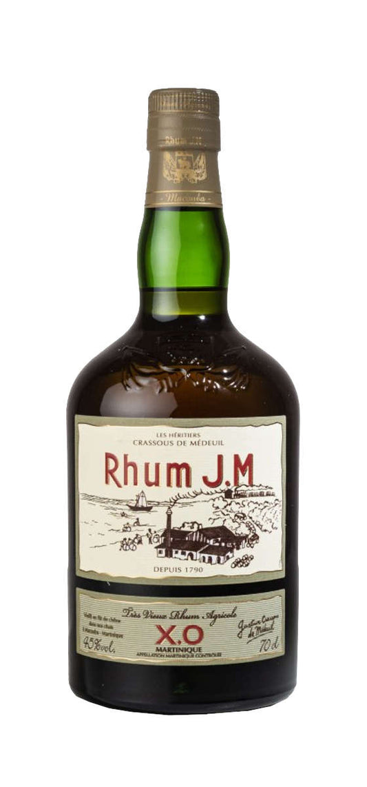 Rhum JM - XO - Diverses couleurs