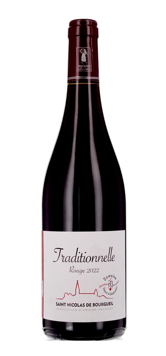 Domaine Damien Bruneau - Traditionnelle Rouge - AOP Saint-Nicolas-de-Bourgueil - Rouge - 2023