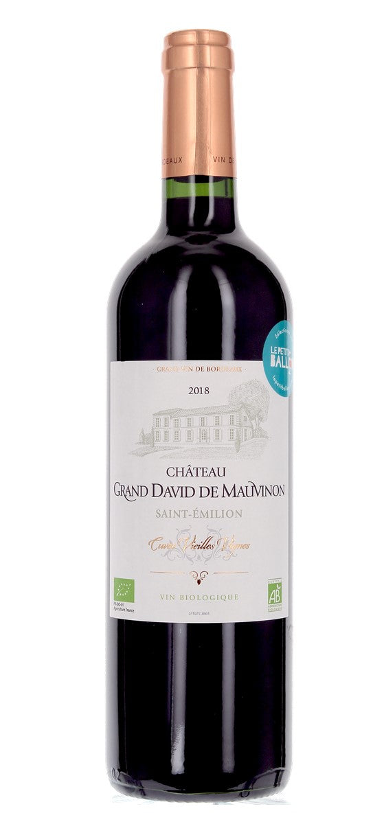 Château Grand David de Mauvinon - Saint-Émilion - AOP Saint-Emilion - Rouge - 2018