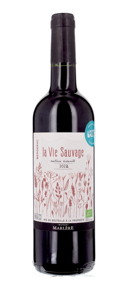 Maison Marlère - La Vie Sauvage - AOP Bergerac - Rouge - 2022