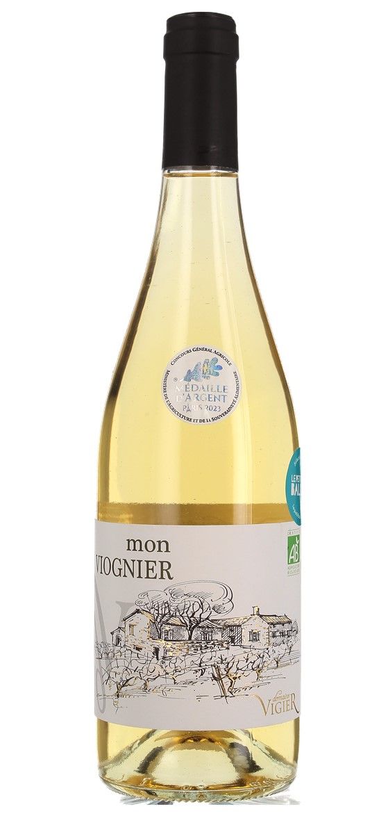 Domaine du Vigier - Mon viognier - IGP Ardèche - Blanc - 2023