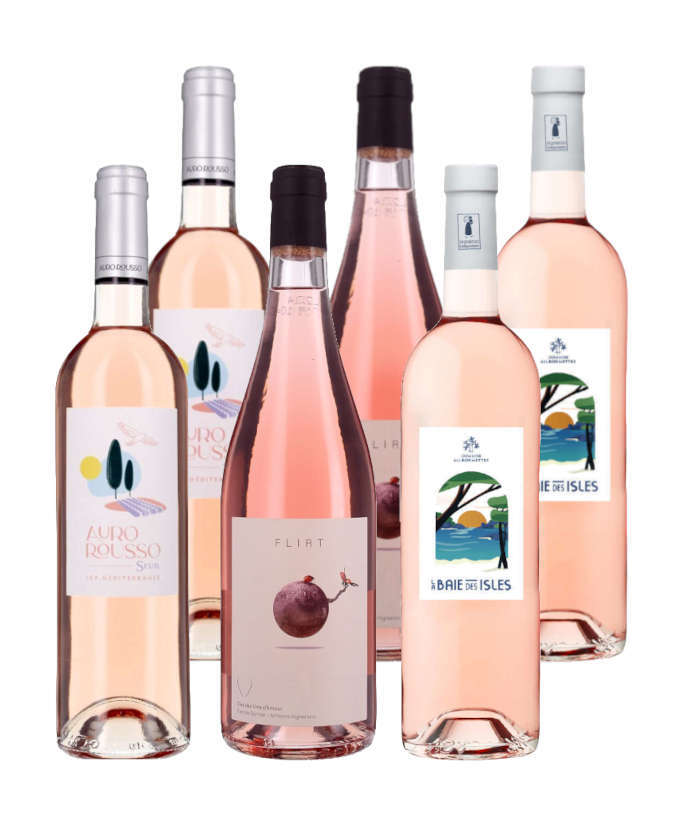 Apéro rosés - 6 bouteilles - Rosé