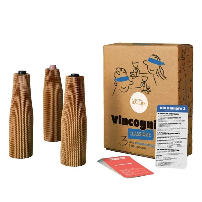 Vincognito - Coffret dégustation à l'aveugle classique