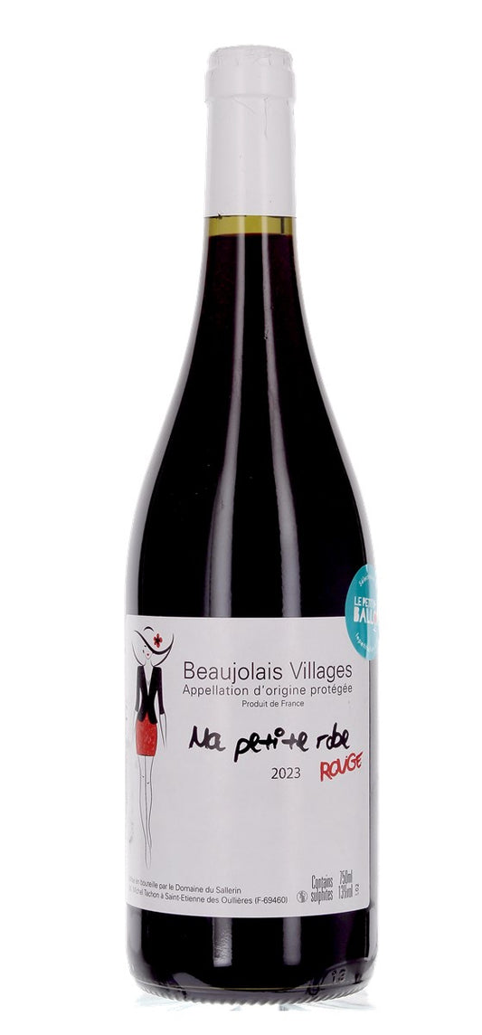 Domaine du Sallerin - Ma petite robe rouge Beaujolais Villages 2023  - AOP Beaujolais Villages - Rouge - 2023