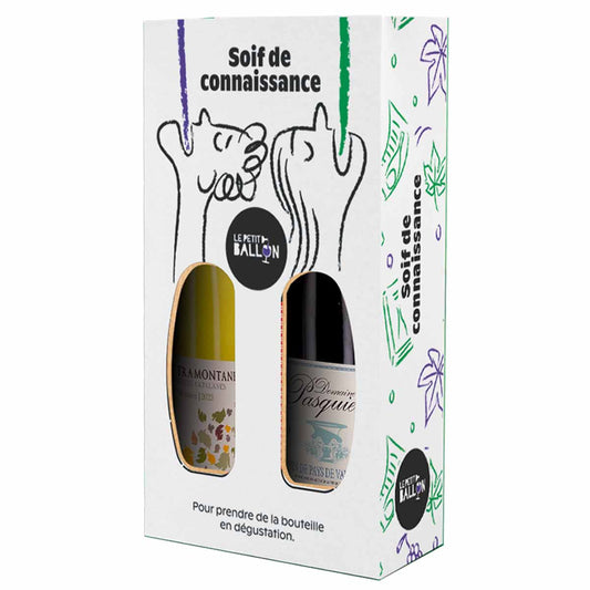 Coffret Soif de connaissance - 2 bouteilles