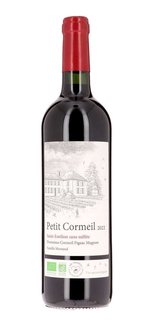 Domaine Cormeil Figeac Victor Moreaud - Petit Cormeil - AOP Saint-Emilion - Rouge - 2023