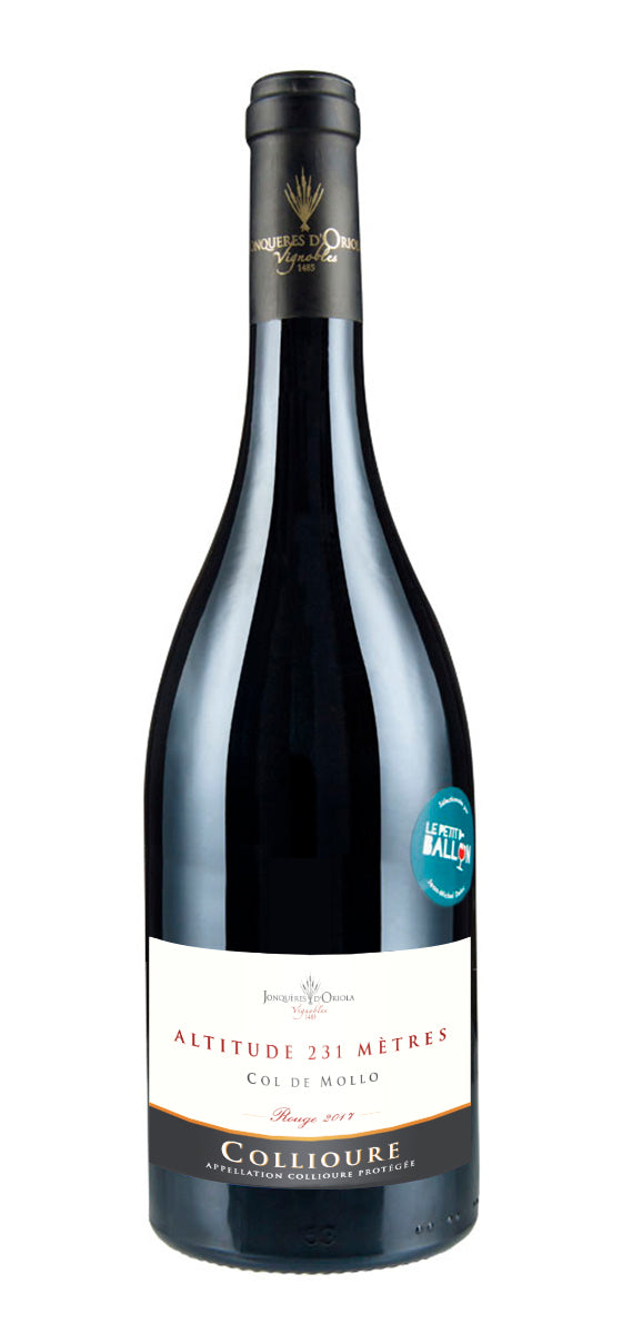 Domaine du Col de Mollo - Altitude 231 Mètres Rouge 2017